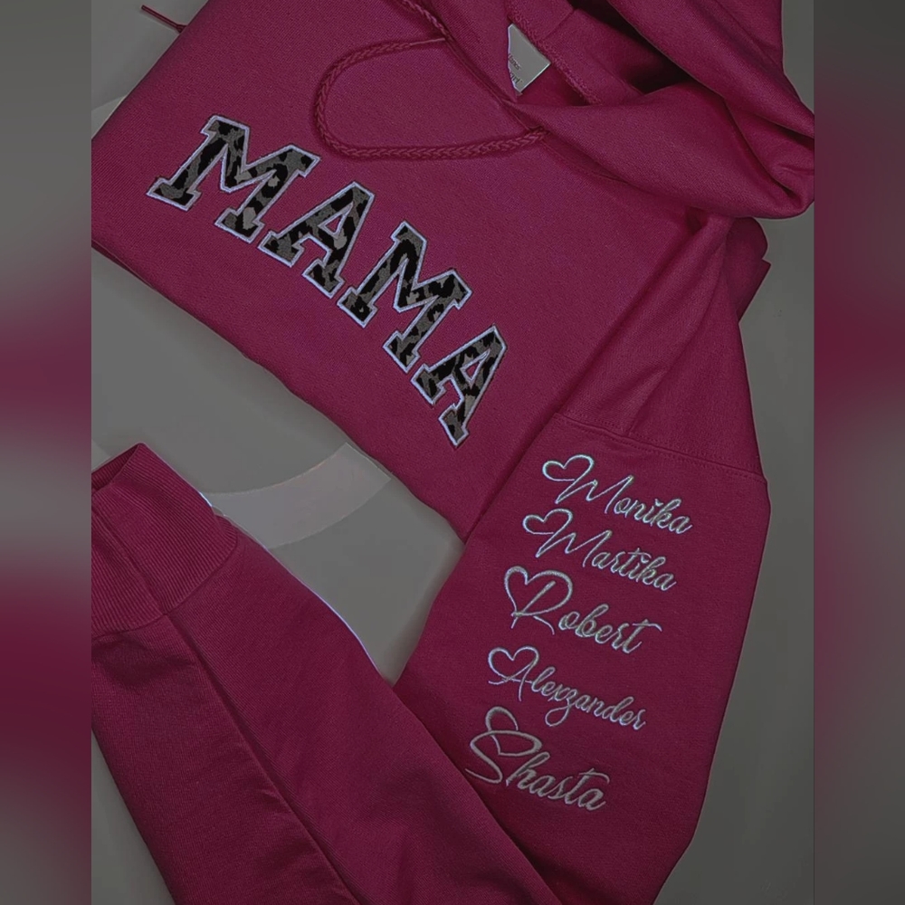 Embroidered Mothers Sweater Personalized